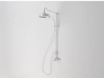 JAMES - Wall-mounted thermostatic shower panel with hand shower by Park Avenue