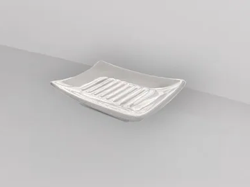 WALDORF - Countertop ceramic soap dish by Park Avenue