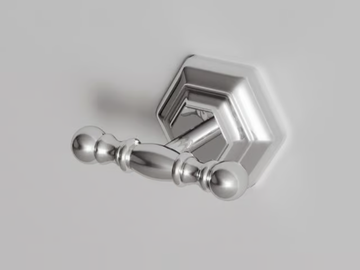 WALDORF - Metal robe hook by Park Avenue