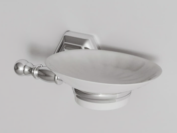 WALDORF - Wall-mounted ceramic soap dish by Park Avenue