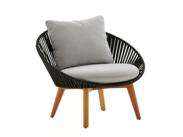 BLOOM E CLUB - Rope garden armchair by PARLA
