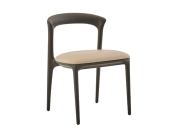 FAU - Wooden chair with integrated cushion by PARLA