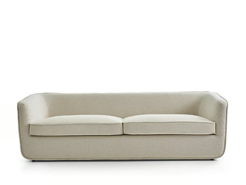 GRACE - 3 seater fabric sofa by PARLA