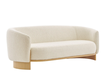HUG - 2 seater fabric sofa by PARLA