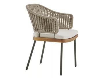 IONA - Rope chair with armrests by PARLA