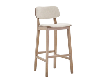 MATE - Fabric stool with integrated cushion by PARLA