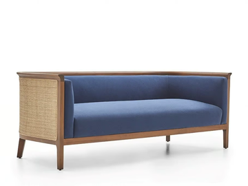 NET - 3 seater fabric sofa by PARLA