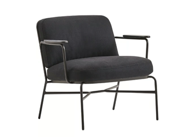 PALM COMFORT A - Fabric lobby chair with removable cover by PARLA