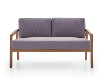 SVELTE T - 2 seater fabric garden sofa by PARLA