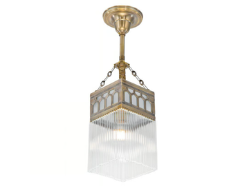 BERLIN - Brass pendant lamp by Patinas Lighting