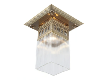 BERLIN II - Brass ceiling lamp by Patinas Lighting