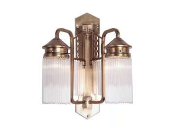 BERLIN V - Brass wall lamp by Patinas Lighting