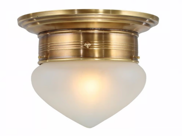 BRATISLAVA - Brass ceiling light by Patinas Lighting
