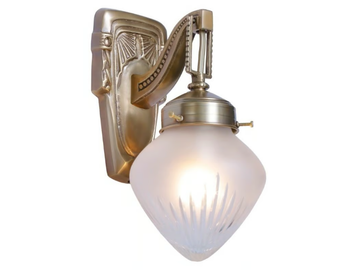 BRATISLAVA II - Brass wall lamp by Patinas Lighting