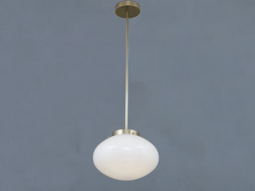 COOPER I - Glass pendant lamp by Patinas Lighting
