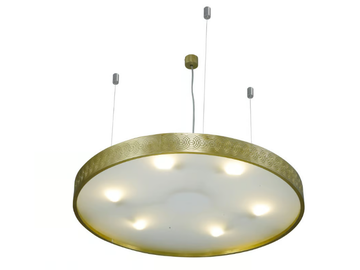ÉCLIPSE G9 - LED handmade brass pendant lamp by Patinas Lighting