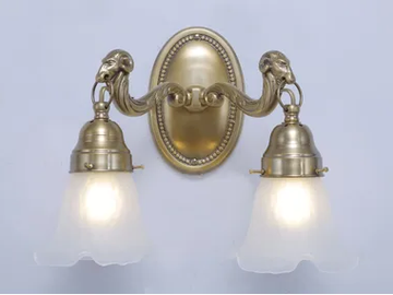 EGER IV - Classic style metal wall lamp by Patinas Lighting
