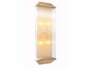HAMBURG VII - Handmade brass wall lamp by Patinas Lighting