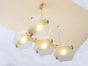 HEXXA PENDANT 04 OL - LED glass pendant lamp by Patinas Lighting