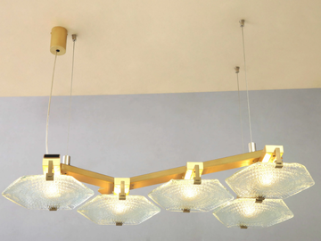 HEXXA PENDANT 05 - LED glass pendant lamp by Patinas Lighting