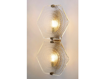 HEXXA WALL LIGHT 02 LIN - LED glass wall lamp by Patinas Lighting