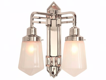 HOFFMANN II - Handmade brass wall lamp by Patinas Lighting