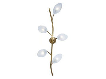 INVERNO 5 - LED handmade brass wall lamp by Patinas Lighting