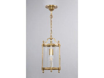 LATERNA IV - Brass pendant lamp by Patinas Lighting