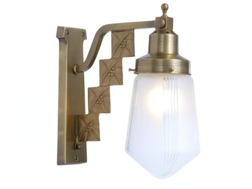 LINZ I - Brass wall lamp by Patinas Lighting
