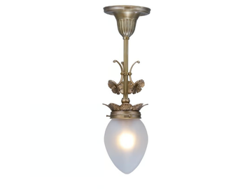 LYON - Brass pendant lamp by Patinas Lighting