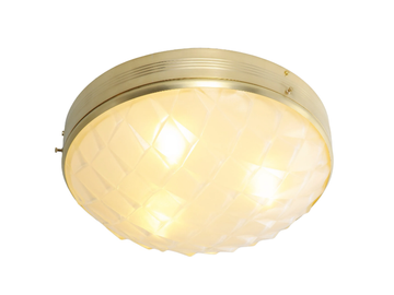 MACARON CEILING LAMP 30 - LED brass ceiling light by Patinas Lighting