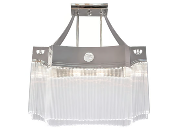 METROPOLITAN III - Handmade brass chandelier by Patinas Lighting