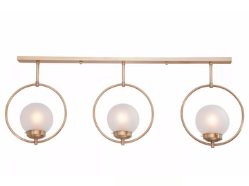 NEW YORK III - Handmade brass pendant lamp by Patinas Lighting