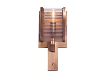 NIZZA III - Handmade brass wall lamp by Patinas Lighting