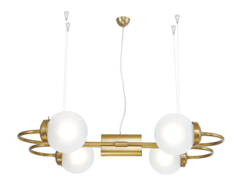 OTTONE 2 - Handmade brass pendant lamp by Patinas Lighting