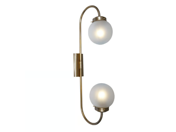 OTTONE 2 - Handmade brass wall lamp by Patinas Lighting