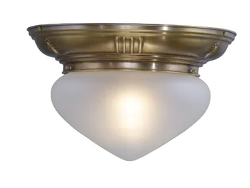 PANNON 20/1 - Brass ceiling light by Patinas Lighting