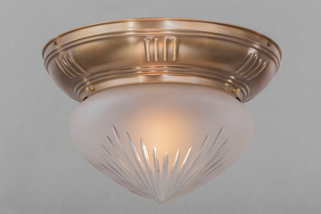 PANNON 20/2 - Brass ceiling light by Patinas Lighting