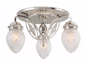 PANNON 3 - Handmade brass ceiling lamp by Patinas Lighting
