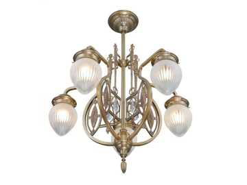 PANNON 5 - Handmade brass pendant lamp by Patinas Lighting
