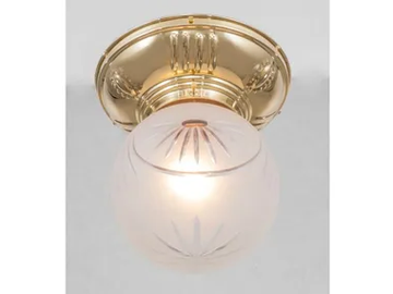 PANNON 8/24 - Brass ceiling light by Patinas Lighting