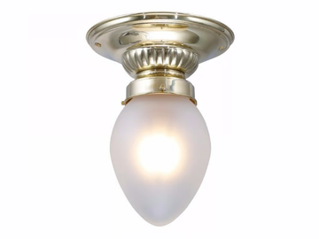 PAPA 8/11 - Handmade brass ceiling lamp by Patinas Lighting