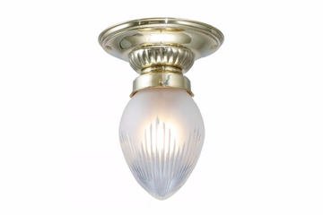 PAPA 8/12 - Handmade brass ceiling lamp by Patinas Lighting