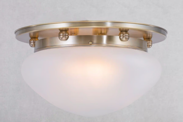 PARIS 30/1 - Brass ceiling light by Patinas Lighting