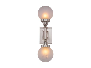 PARIS II - Handmade brass wall lamp by Patinas Lighting