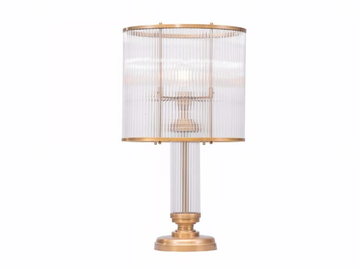 PETITOT I - Handmade brass table lamp by Patinas Lighting