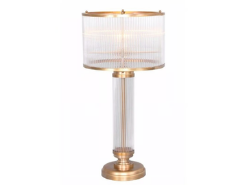 PETITOT II - Handmade brass table lamp by Patinas Lighting