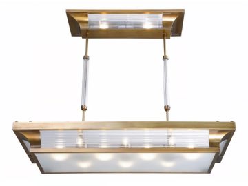 PETITOT III - Handmade brass pendant lamp by Patinas Lighting