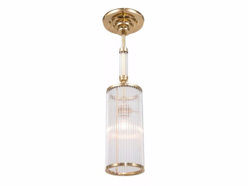 PETITOT IV - Handmade brass pendant lamp by Patinas Lighting