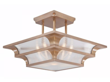 PETITOT IX - Handmade brass pendant lamp by Patinas Lighting